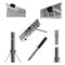 Gardenised Outdoor Extendable Aluminum Sturdy Lightweight Roof Snow Rake with Anti-Skid Handle QI004153 - alternate 7